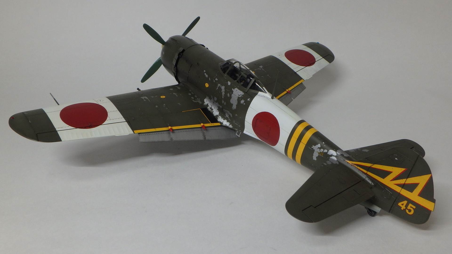 1/48 ハセガワ 四式戦闘機 疾風 完成品 - おもちゃ、ゲーム