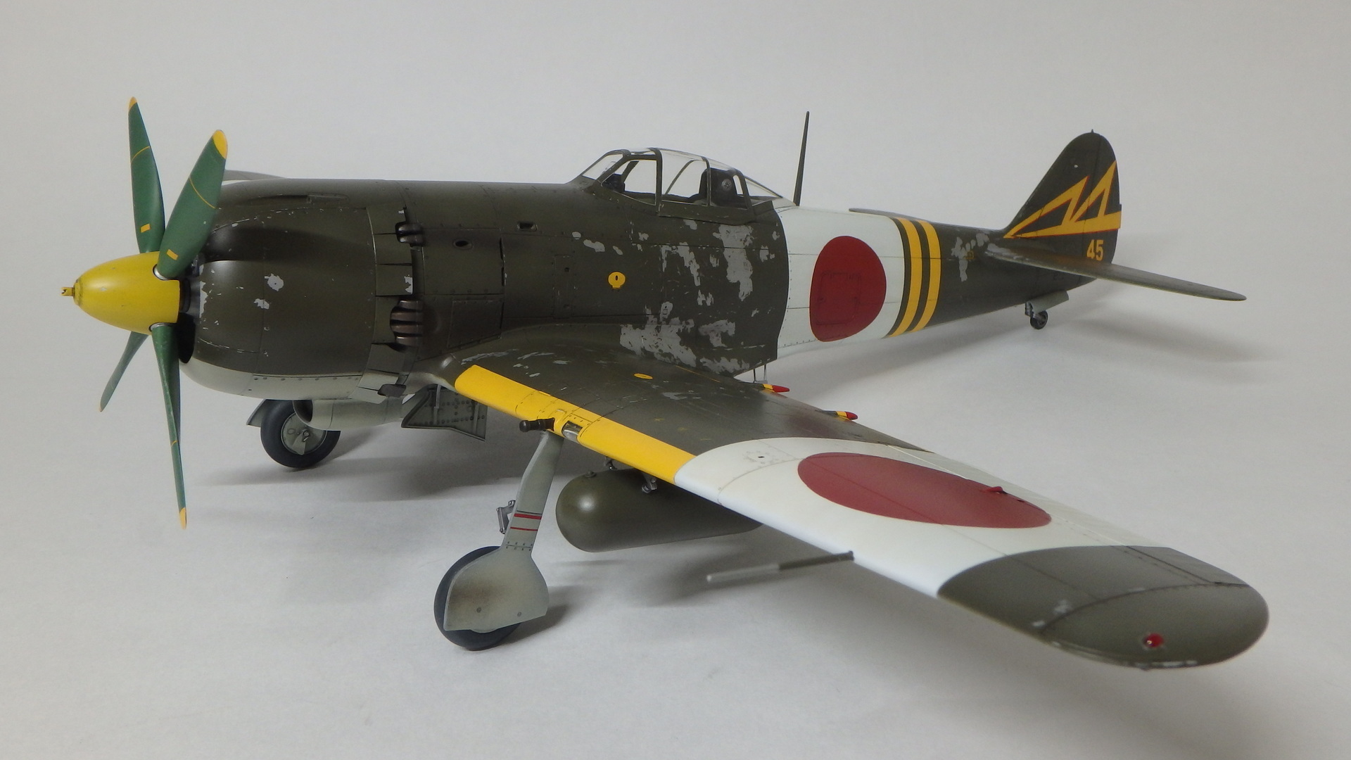 ハセガワ1/32 四式戦闘機 疾風 製作記その6完成: ヒロシの