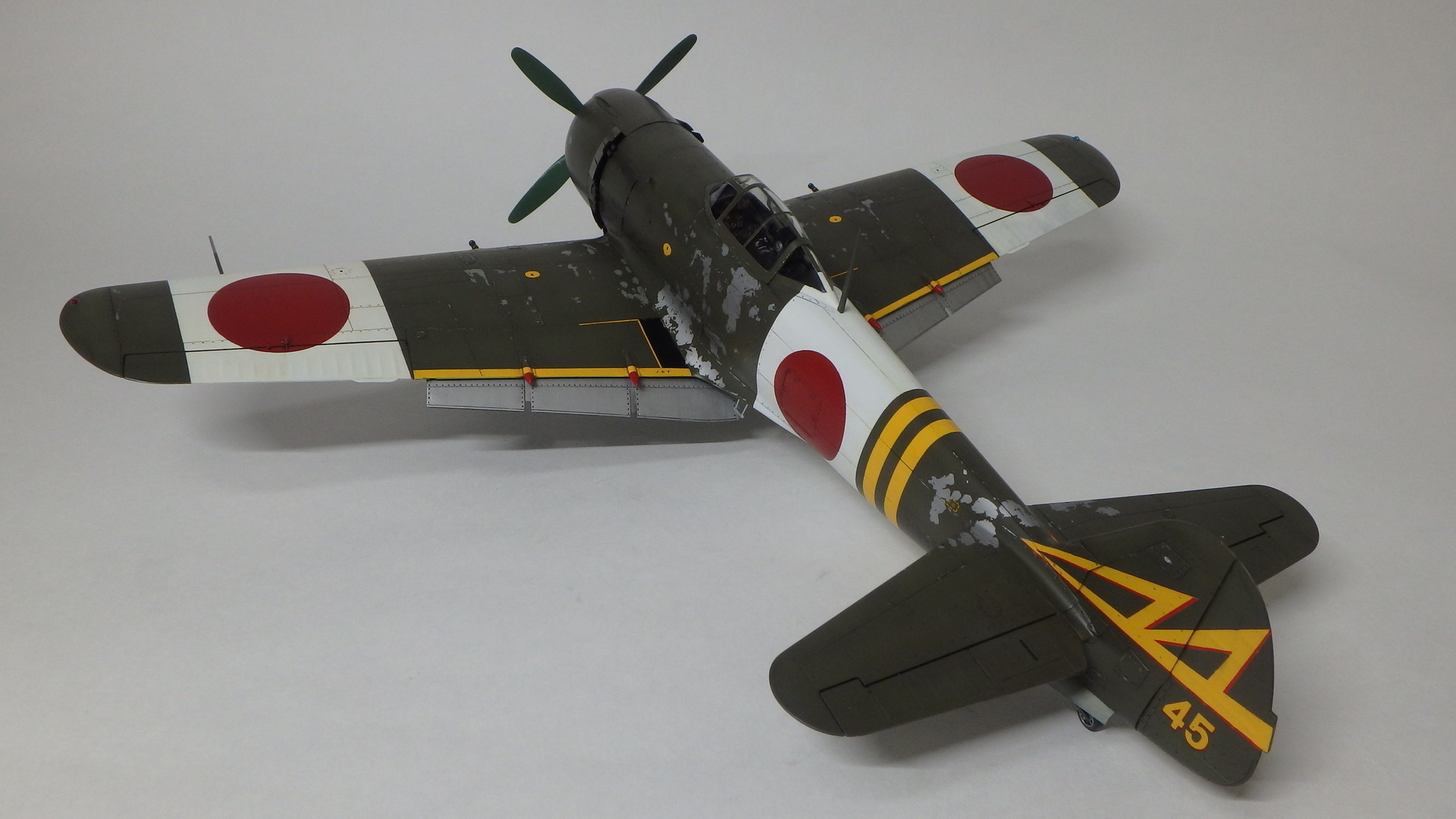 ハセガワ1/32 四式戦闘機 疾風 製作記その6完成: ヒロシの ハセガワ1/32 四式戦闘機 疾風 製作記その6完成: ヒロシの