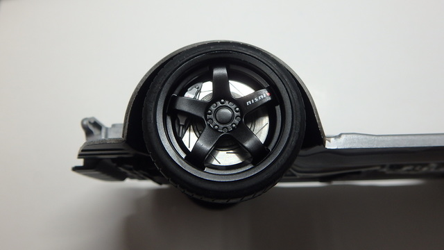 タイヤ・ホイールとカラー付きタミヤ R34 GT-R Z-tune ボディ Tamiya Nismo R34 Gt-R Z-Tune / Tamiya USA