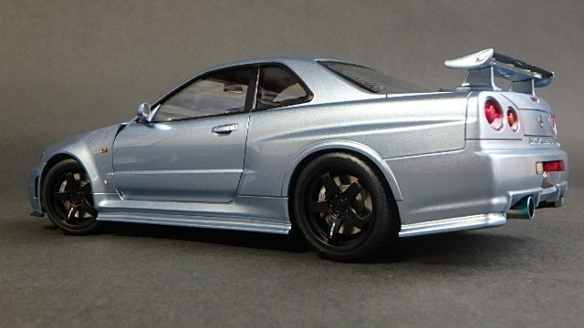 タミヤ1/24 ニスモR34 GT-R Z-tuneを作る⑥ 完成: ヒロシのホビー