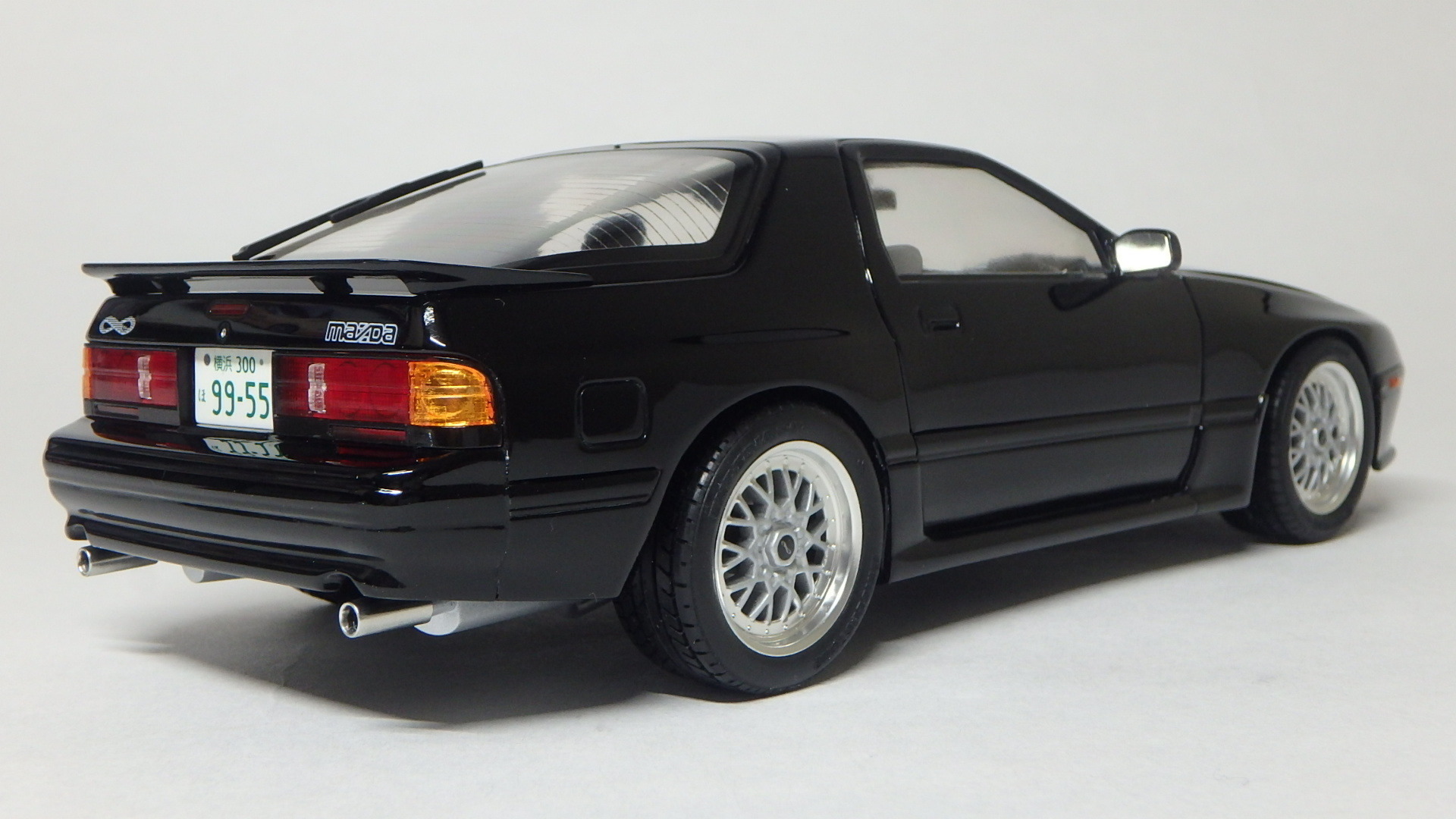 アオシマ1/24 アンフィニRX-7その８ 完成: ヒロシのホビーライフ雑記帳