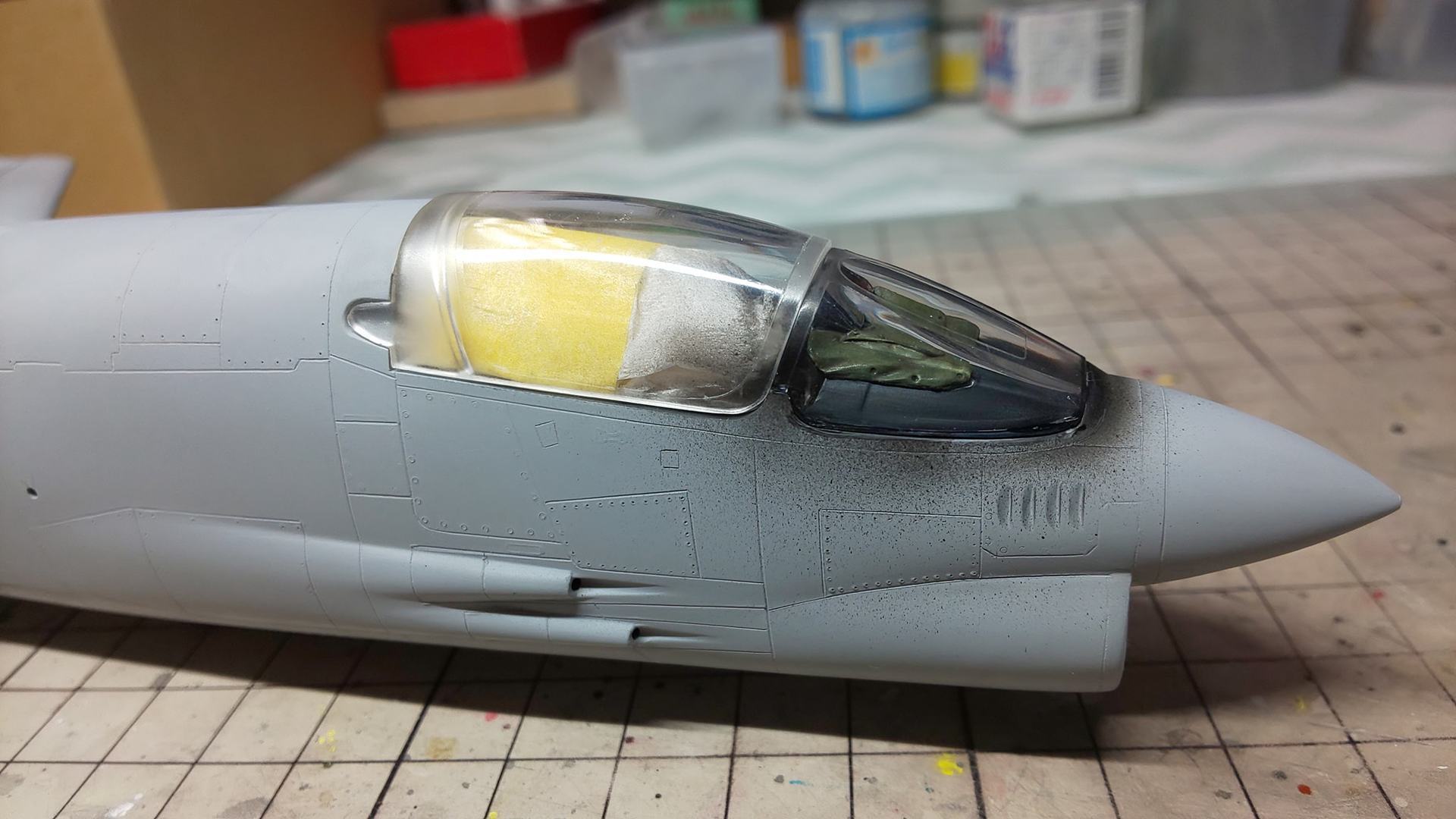 1/48 F-8Eクルセイダー制作記＃13: ヒロシのホビーライフ雑記帳