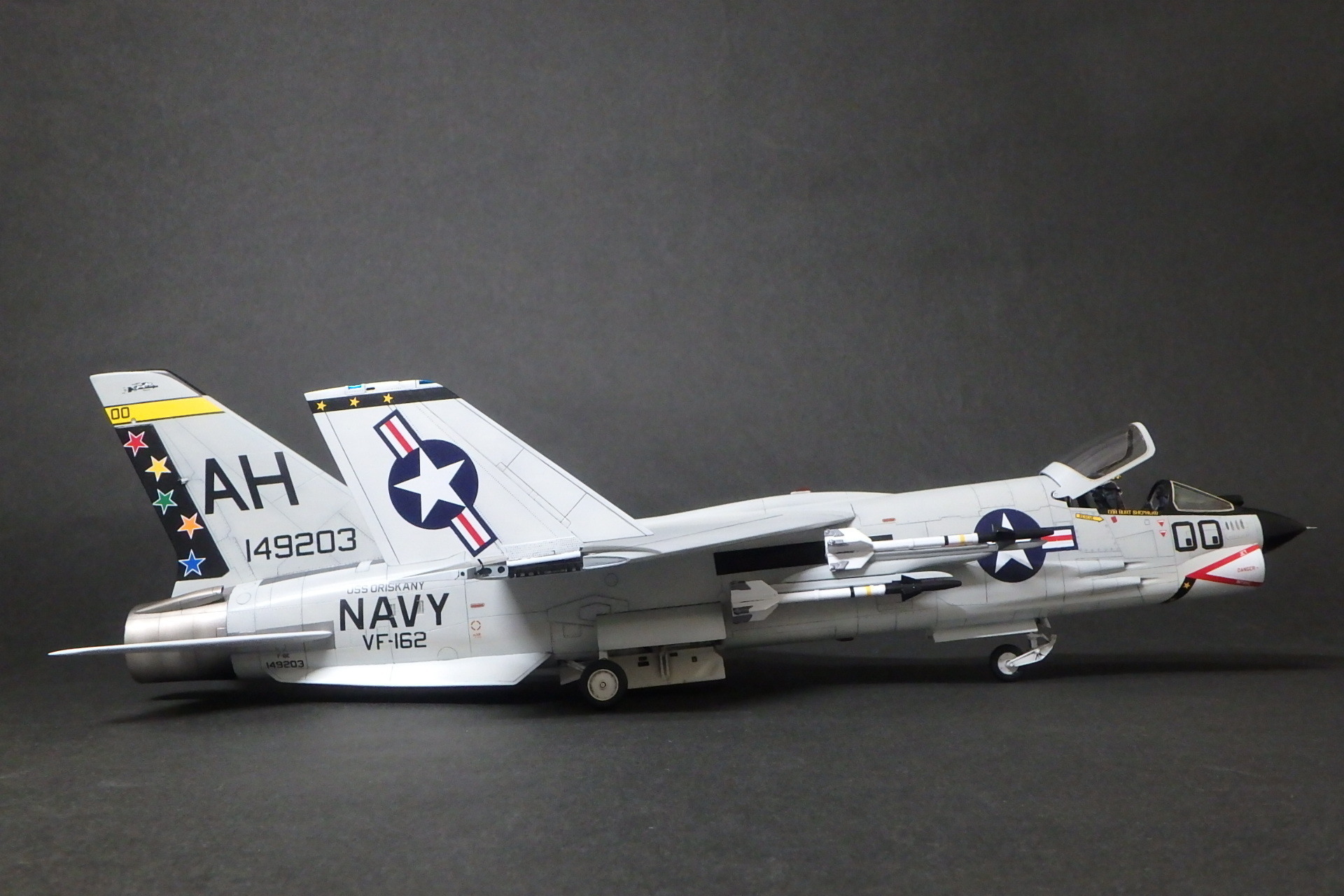 1/48 F-8Eクルセイダー制作記＃19完成: ヒロシのホビーライフ