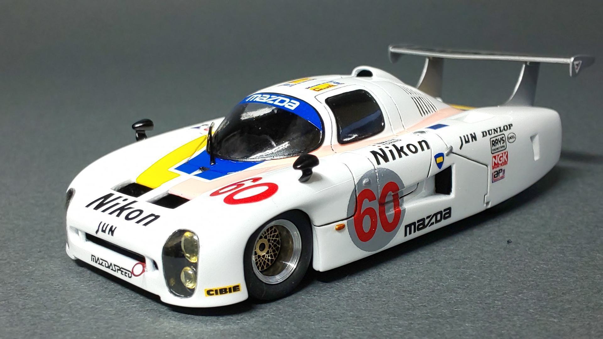 1/43プロヴァンスムラージュ マツダ717Cを作る＃11完成