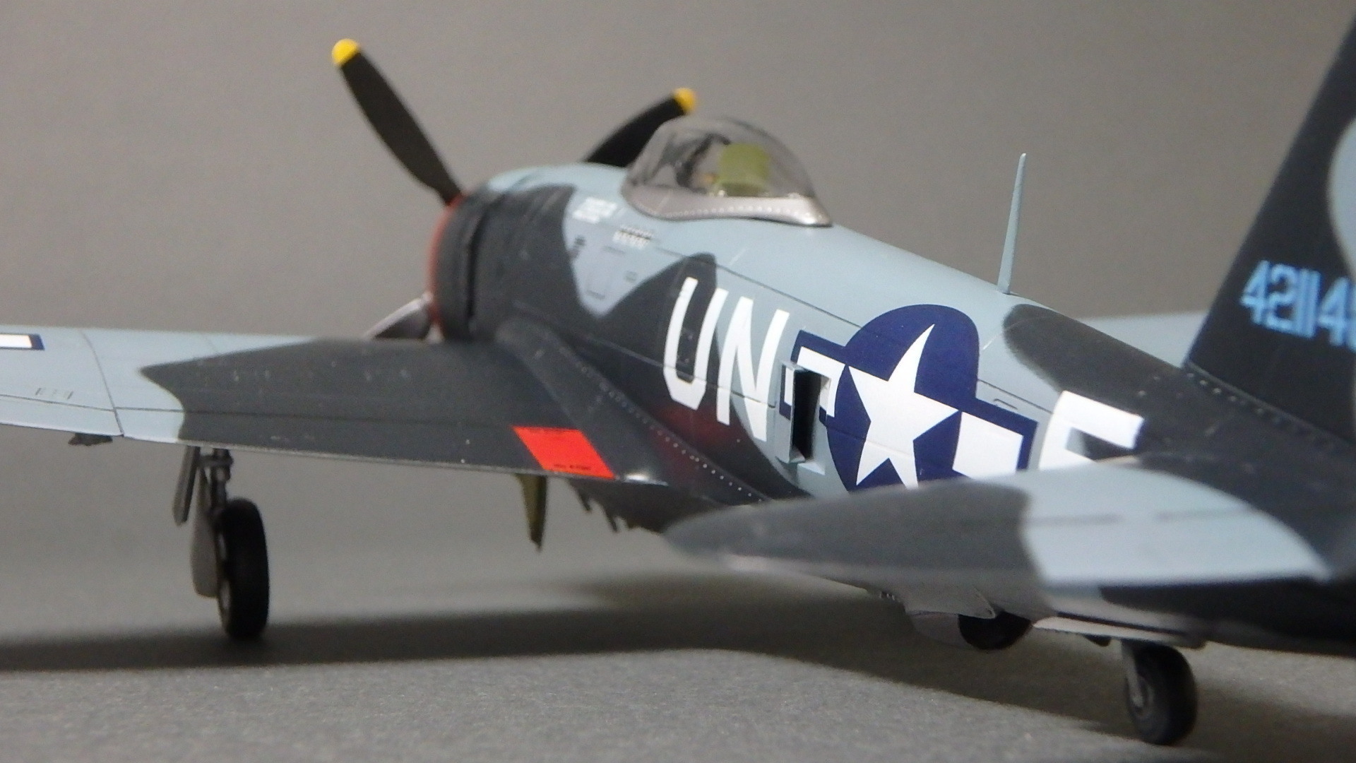 ドイツレベル1/72 P-47Mサンダーボルト制作記その５ 完成: ヒロシの