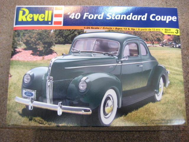 レベル1/25 `40Ford Standard Coupe製作記＃１[序章]: ヒロシのホビー