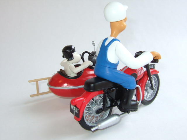 割引制度【プラモ】エアフィックス製　ウォレスとグルミット　モーターバイクu0026サイドカー オートバイ・バイク