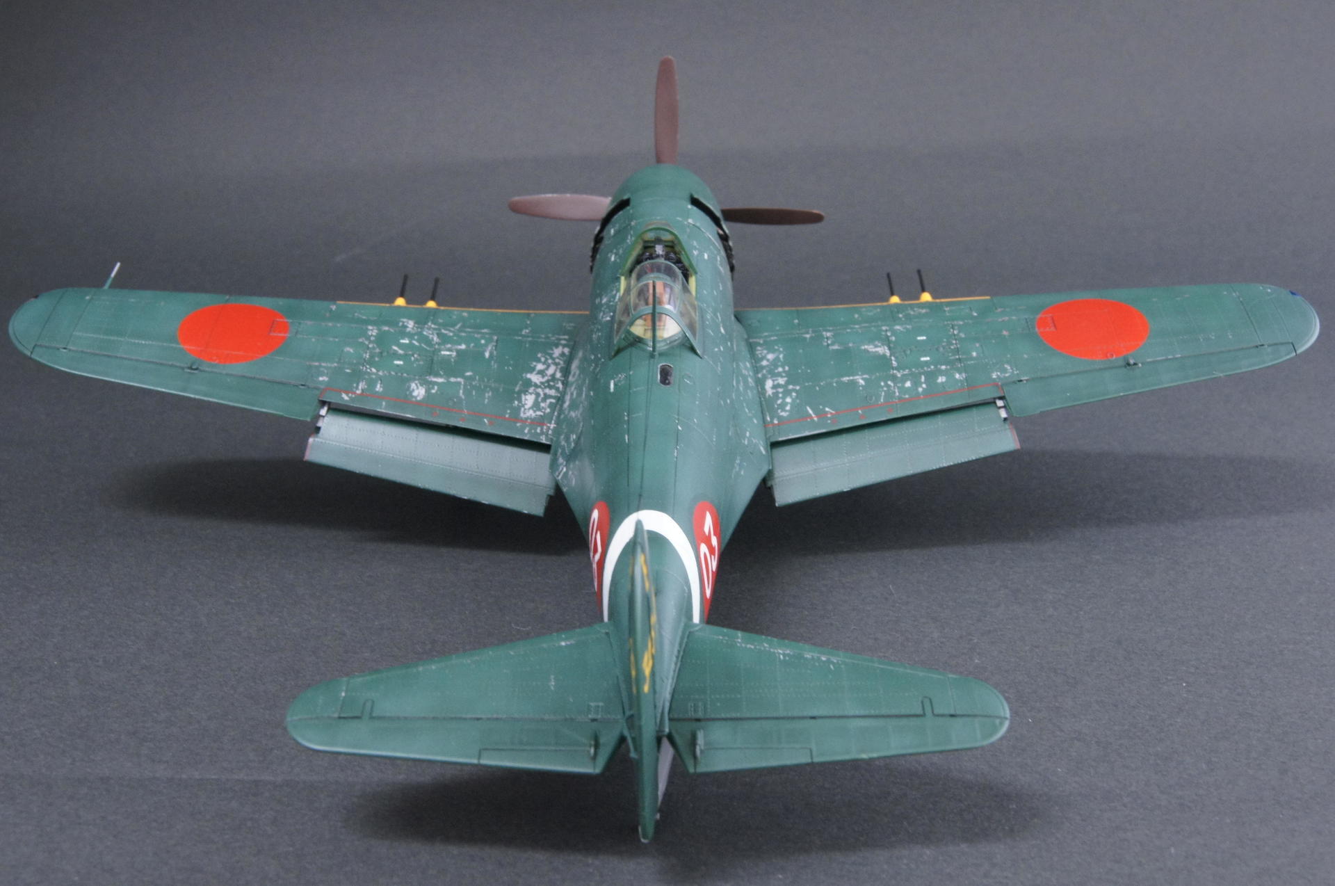 ハセガワ1/48 紫電改（前期型）その12 完成: ヒロシのホビー