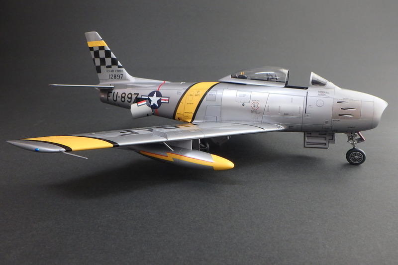 ハセガワ1/48 F-86Fセイバー#16 完成！: ヒロシのホビーライフ雑記帳