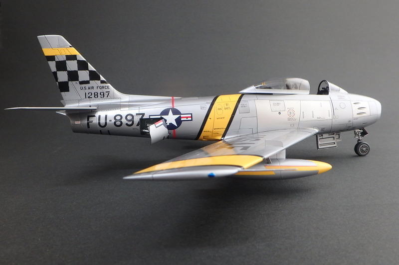 ハセガワ1/48 F-86Fセイバー#16 完成！: ヒロシのホビーライフ雑記帳