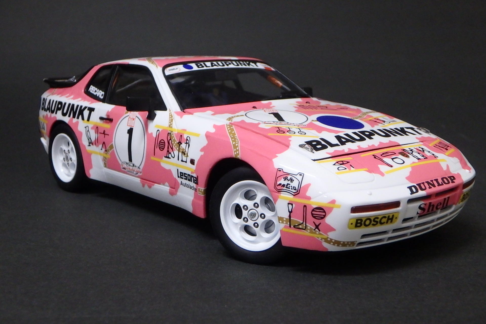 完売 ハセガワ1/24 ポルシェ 944 ターボ レーシング 完成品 自動車