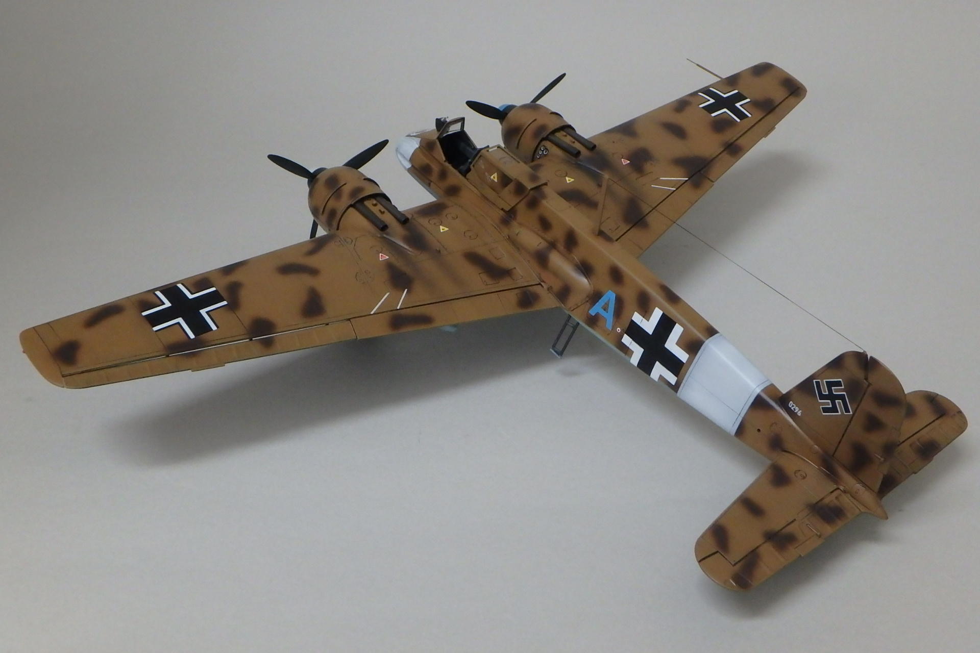 ハセガワ1/48 ヘンシェルHS129 B-1/2 #13 完成: ヒロシの ハセガワ1/48 ヘンシェルHS129 B-1/2 #13 完成: ヒロシの