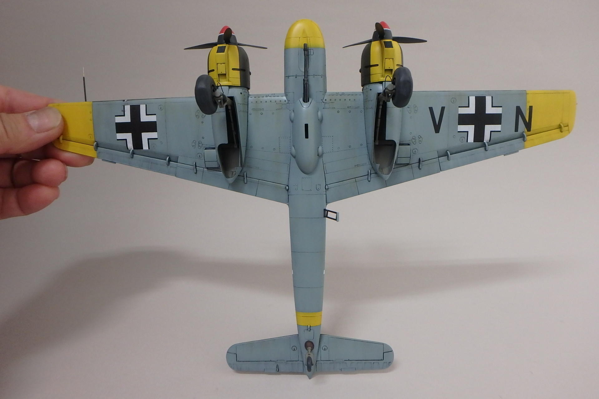 ハセガワ1/48 ヘンシェルHS129 B-1/2 #13 完成: ヒロシの ハセガワ1/48 ヘンシェルHS129 B-1/2 #13 完成: ヒロシの