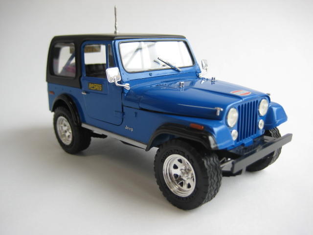 レベル1/24 '77 Jeep CJ-7 Renegade ＃１: ヒロシのホビーライフ雑記帳