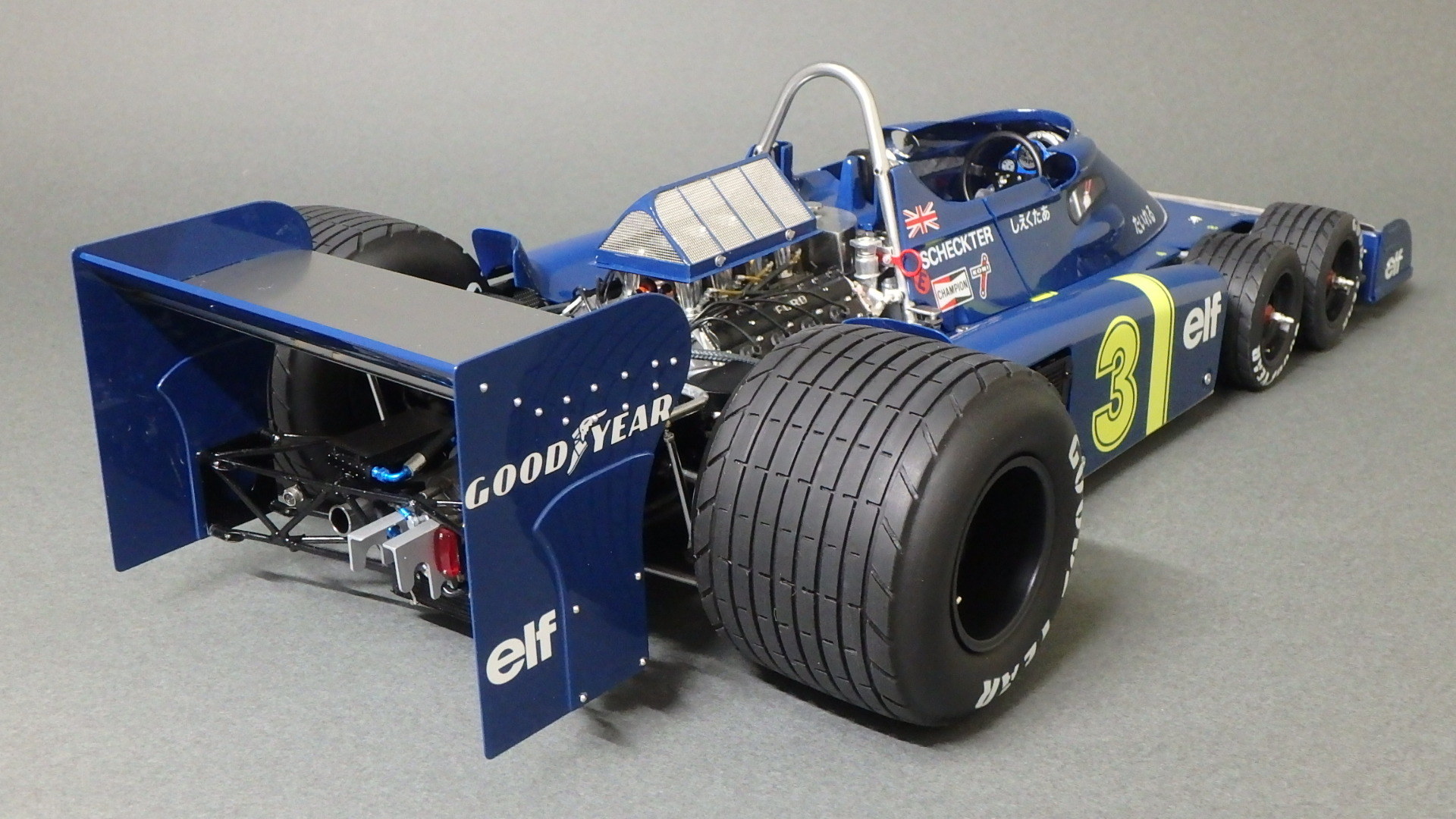タミヤ+ST27 1/12 タイレルP34 '76年日本GP仕様を作る#33 タミヤ+ST27 1/12 タイレルP34 '76年日本GP仕様を作る#33