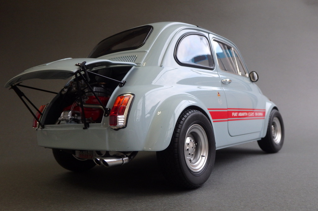 イタレリ1/12 フィアットアバルト695SS アセットコルサ制作記＃19