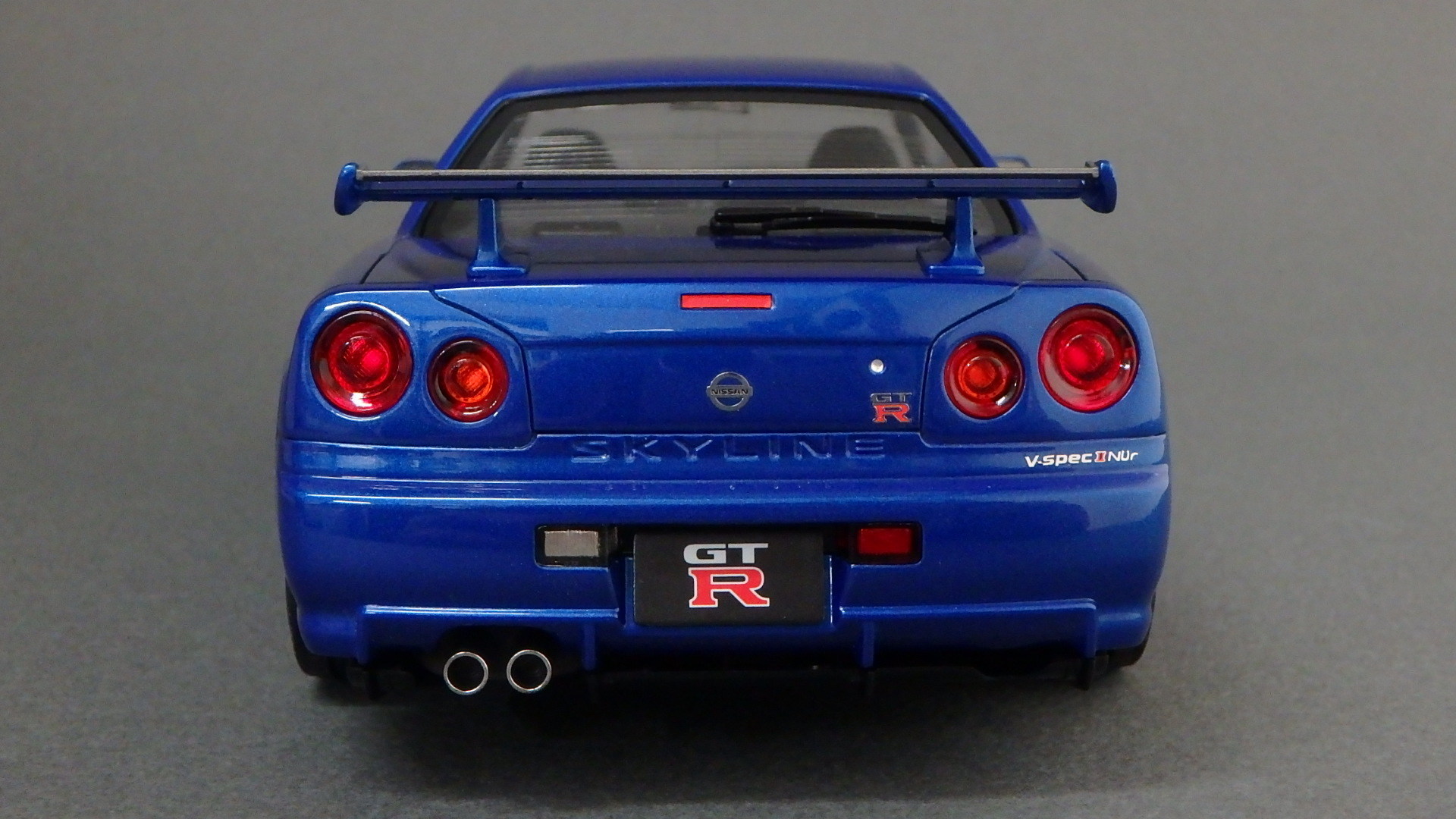 スカイラインr34 Gt R Vspec 完成写真 ヒロシのホビーライフ雑記帳