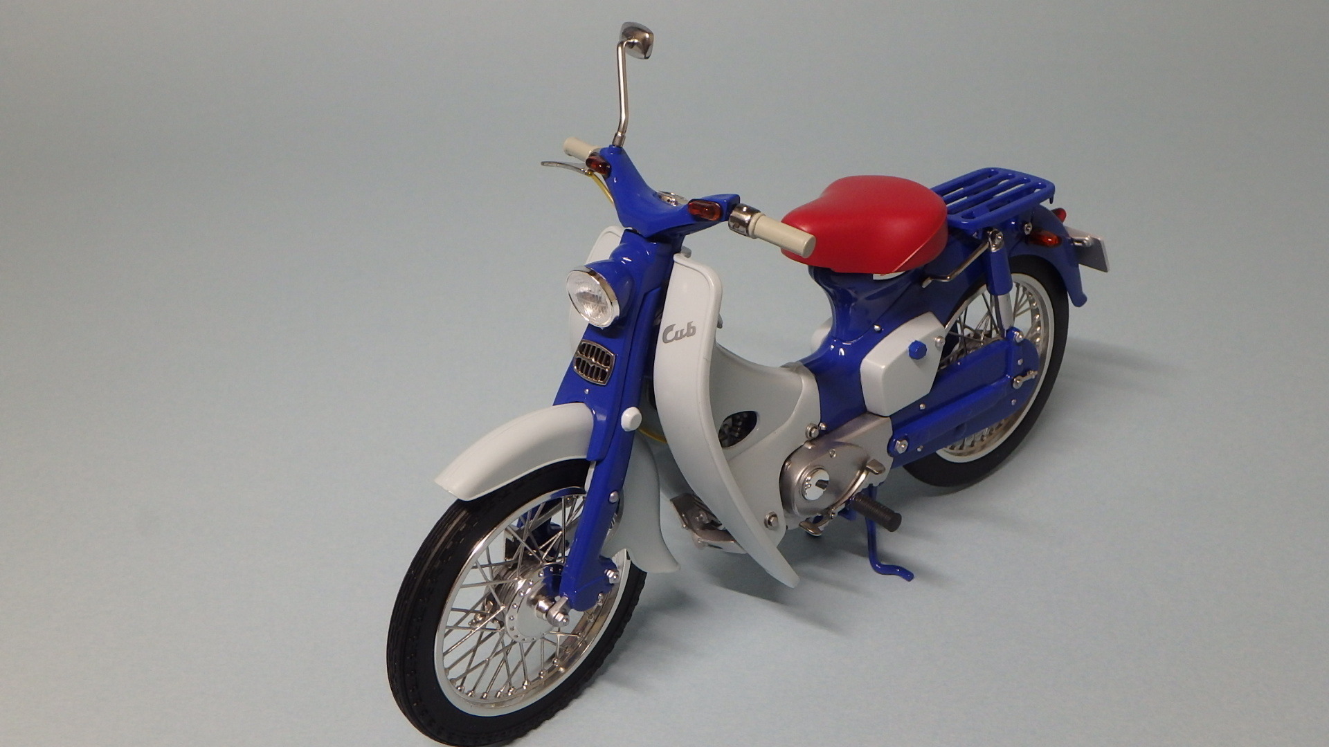 プラモデル製作代行 フジミ1/12 ホンダ・スーパーカブ⑤ 完成: ヒロシ