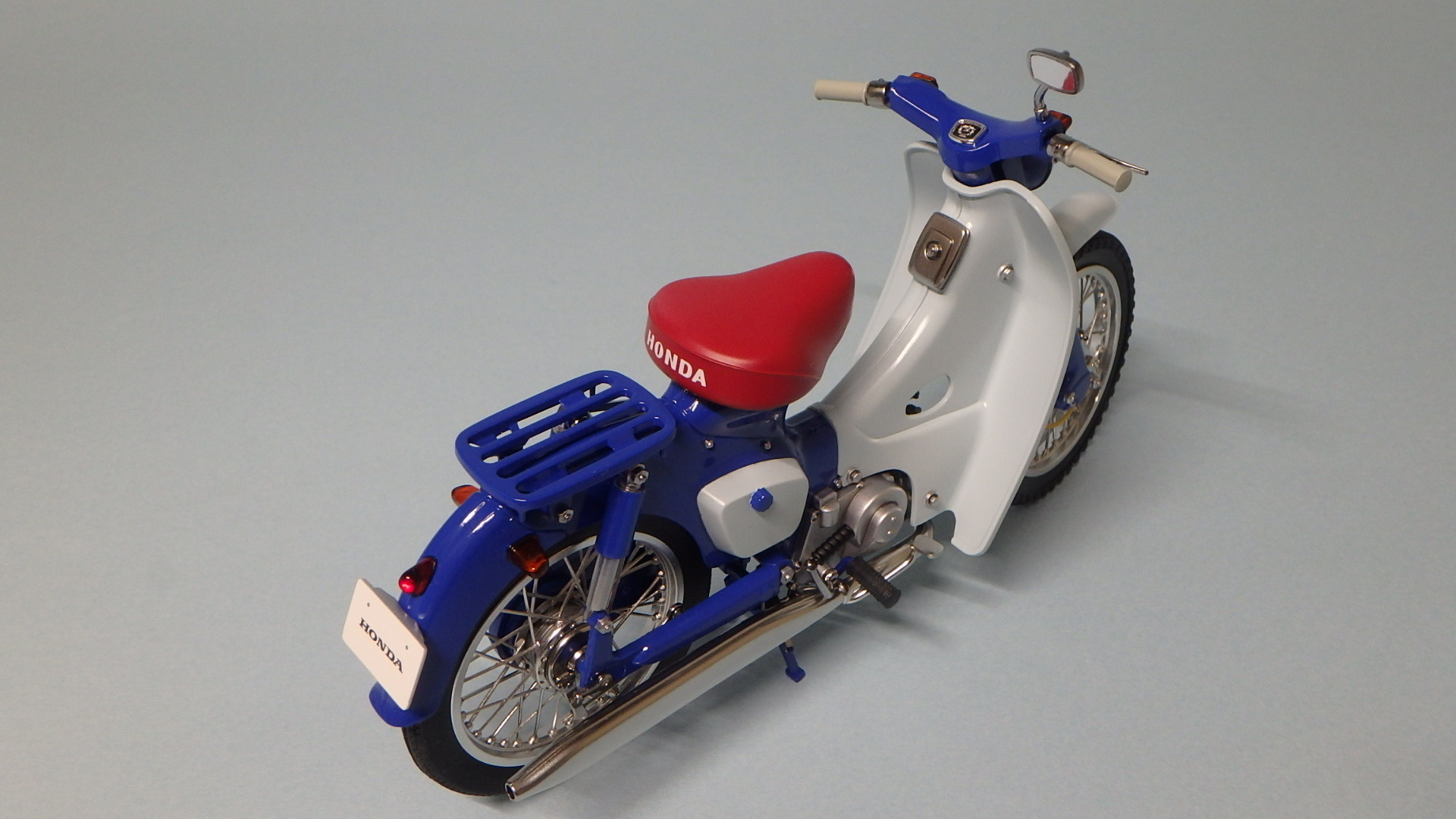 プラモデル製作代行 フジミ1/12 ホンダ・スーパーカブ⑤ 完成: ヒロシ