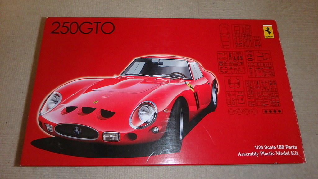 フジミ1/24 フェラーリ250GTO＃１ : ヒロシのホビーライフ雑記帳